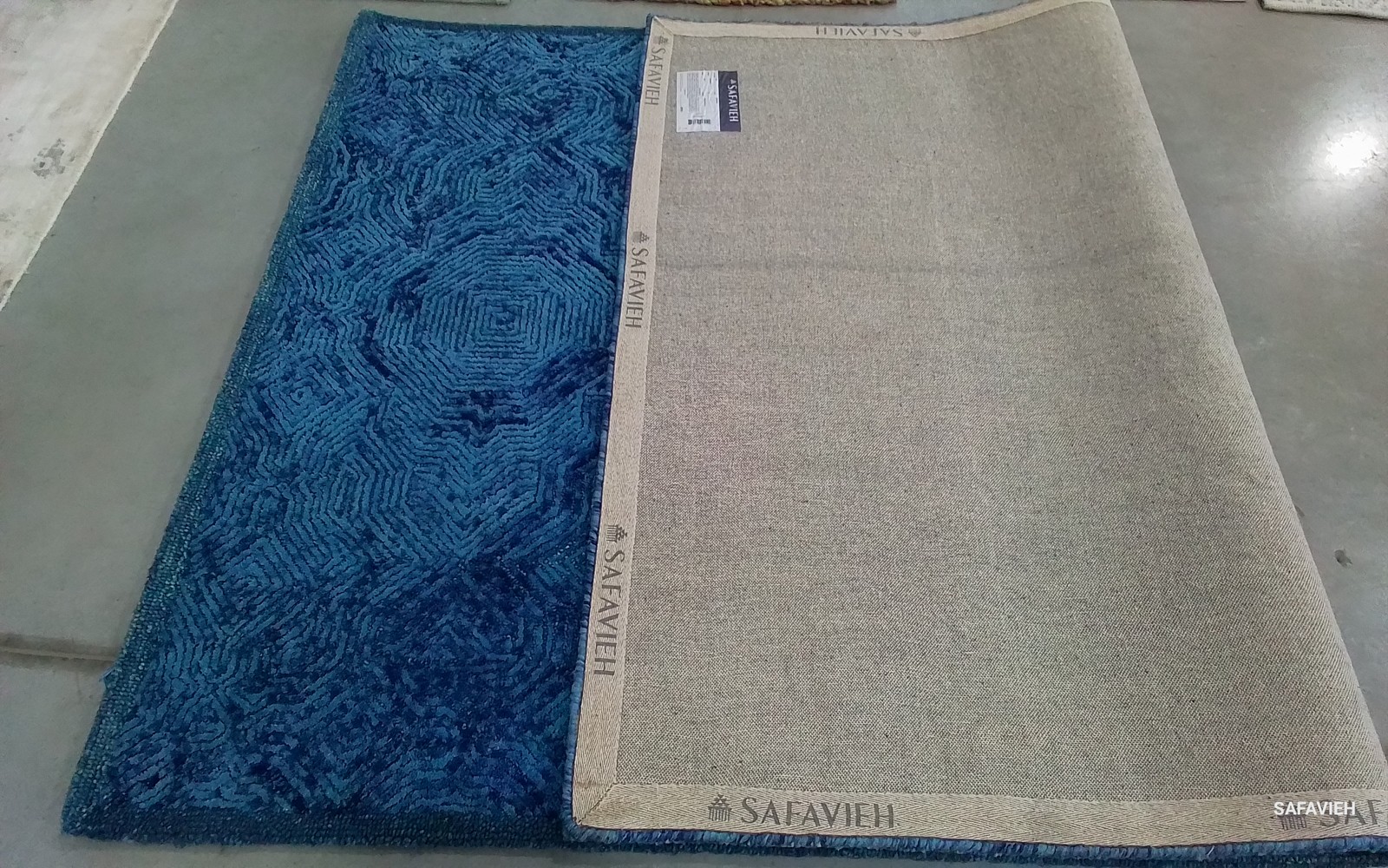 DARK BLUE 5′-0″ x 8′-0″ Flaw in Rug, Reduced Price 1172790507 IKT506N-5