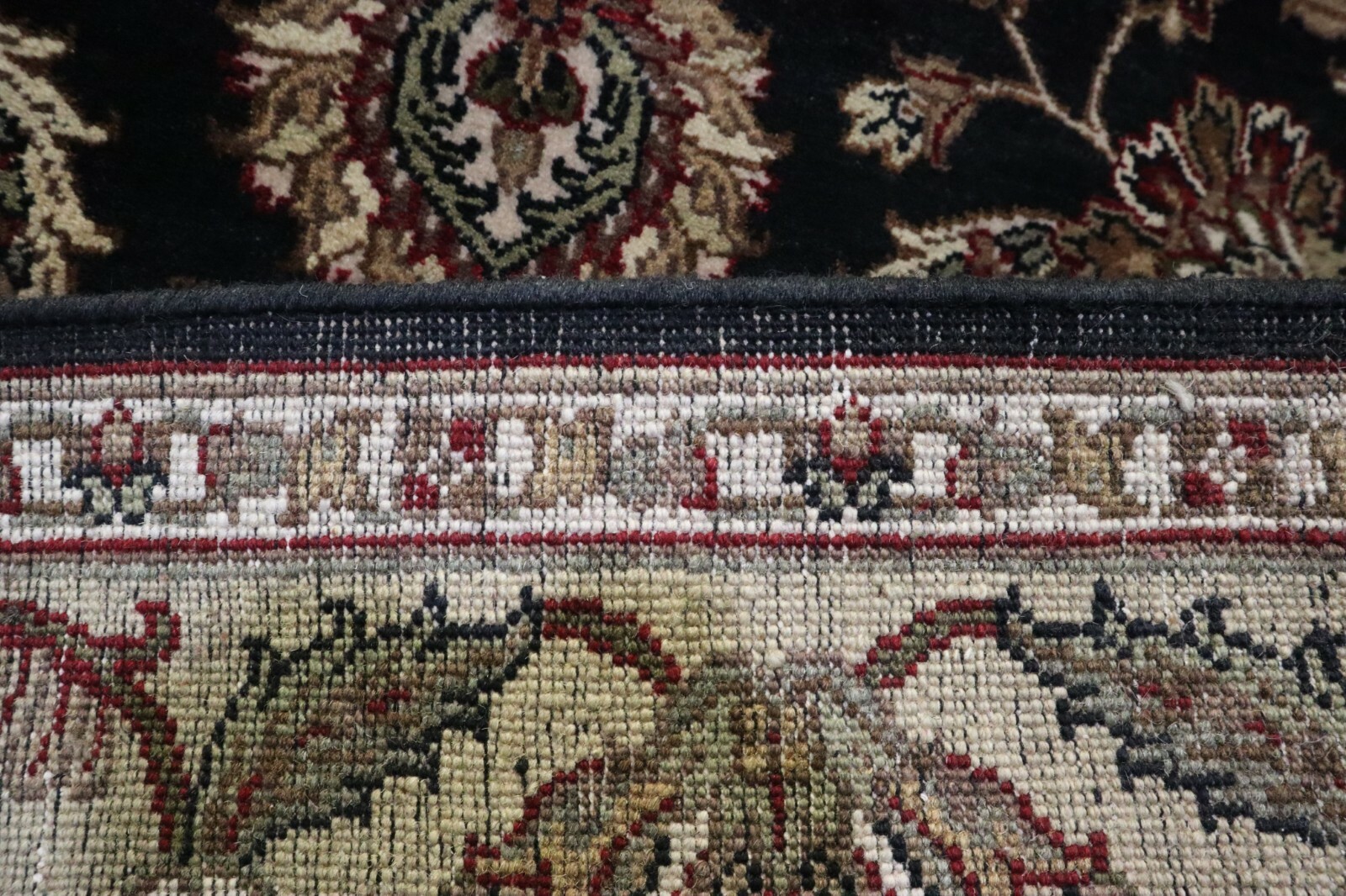 Jaipur Hand Knotted 6’2″ x 9’1″ Oriental Vegetabel Dye Wool Traditional Area Rug