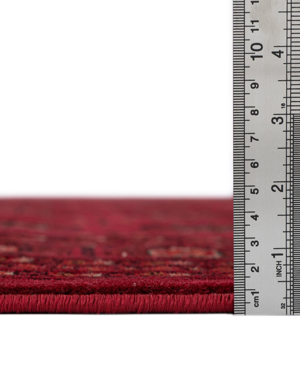 Unique Loom Tekke Collection Area Rug – 4 1 Round Red/Terracotta