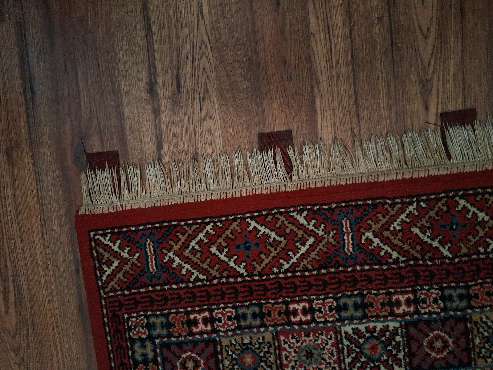 Vintage Hand-Knotted Pakistani Bokhara Rug – 5′ 2″ x 7′ 9″ (Circa 1970s)