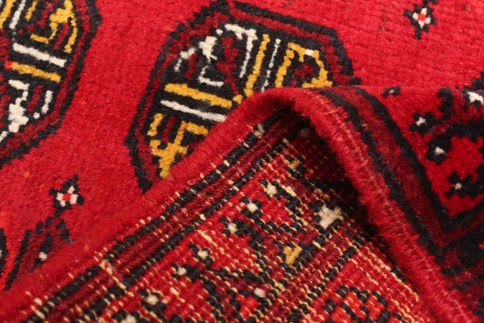 Traditional 1’8″ x 2’2″ Oriental Area Rug Hand-Knotted Wool Carpet