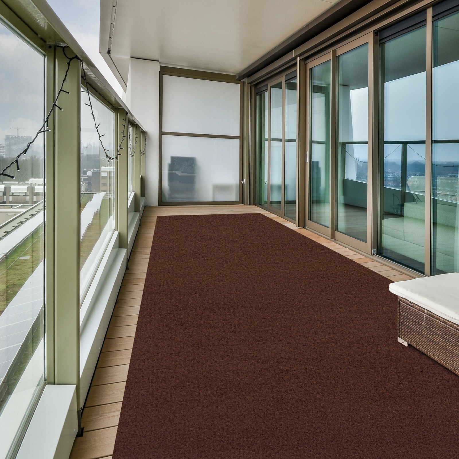 Area Rugs for Living Room or Bedroom, Brown Carpet Runner Rug Indoor Mat