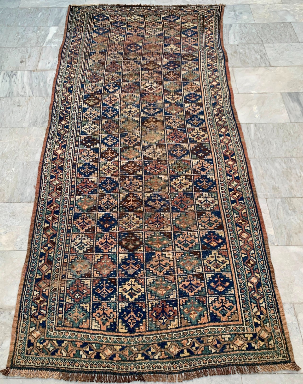 4×8 ft Antique Afghan/Turkish Rug Handwoven Rug Oriental Rug Traditional Rug