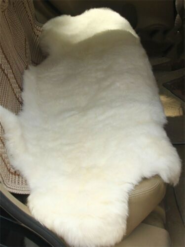 100% Genuine Sheepskin Fluffy Fur Rug Windward 60x110cm Natural Soft Fashion