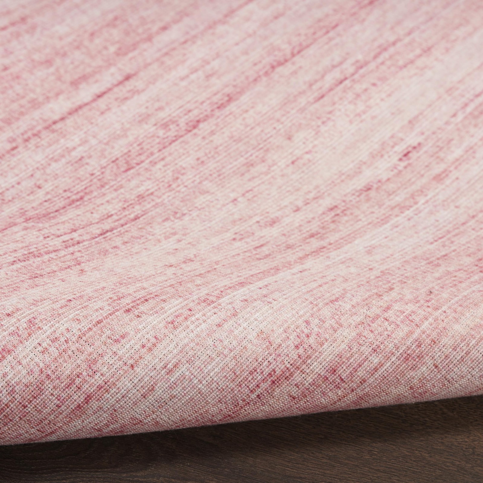 Nourison Home Washable Essentials Pink 92 X 12 Area Rug – Easy Clean Non