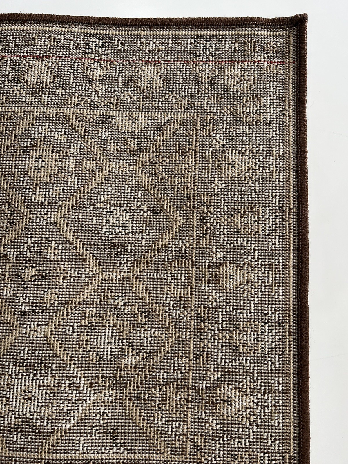 Ikea FASTIGHET Rug Low Pile Accent 24” x 43” Multicolor Brown NEW 705.438.81