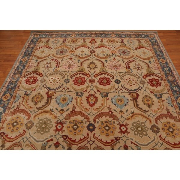 Eva Floral Hand Tufted Wool Rug. Authentic Handmade High Quality Home Deco Rug.