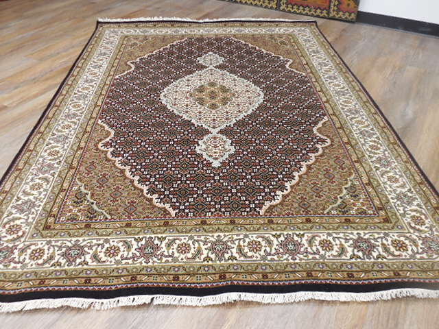 Turkish Rug,Turkish Classic Geometric Rug,Turkish Silk&wool Rug, 5.7×8 Ft