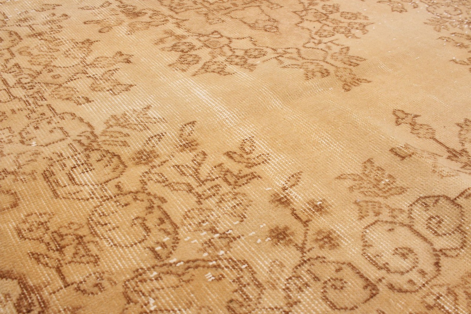Vintage Traditional Hand-Knotted Area Rug 3’9″ x 6’8″ Oriental Wool Carpet