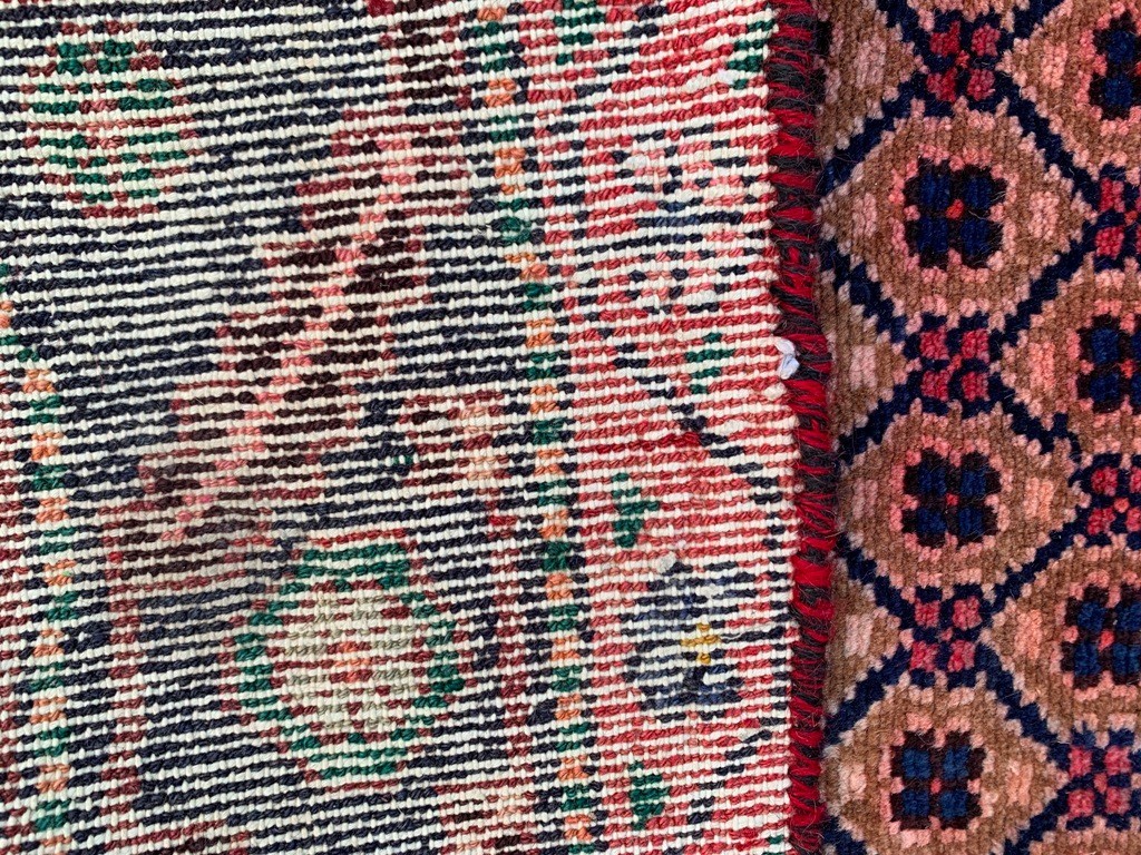 Vintage Afghan Runner, Kitchen Runner, Hallway Runner, Wool Runner,4×8 ft