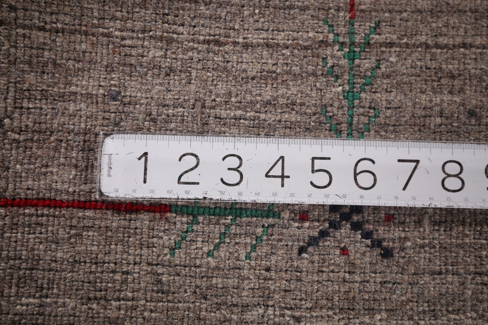 High-quality Brown Rug Wool Handmade Gabbeh Bedroom Sized Carpet 4×6 ft.