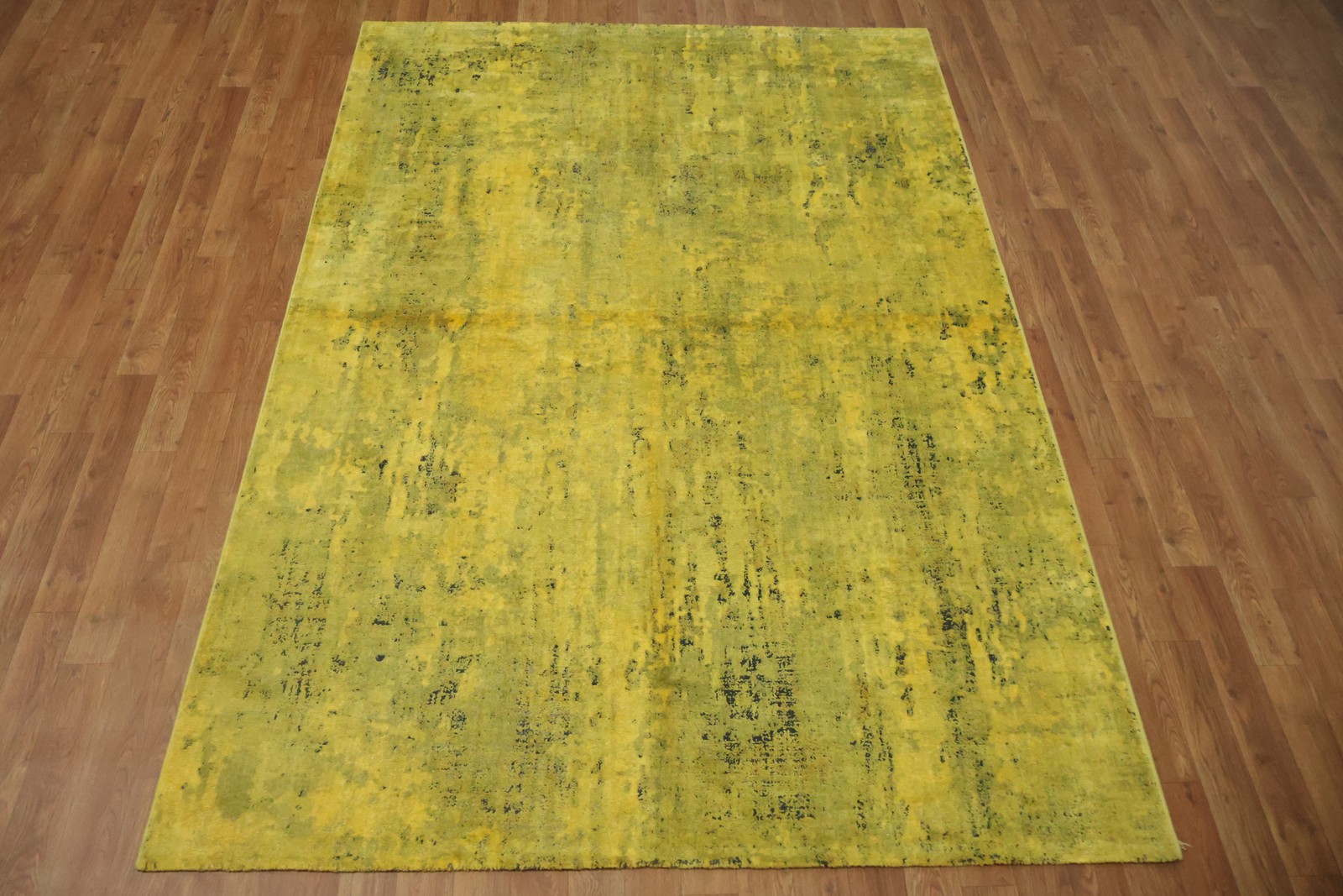 Elegant Distressed Look Area Rug 5×8 Ft Contemporary Abstract Turkish Carpet