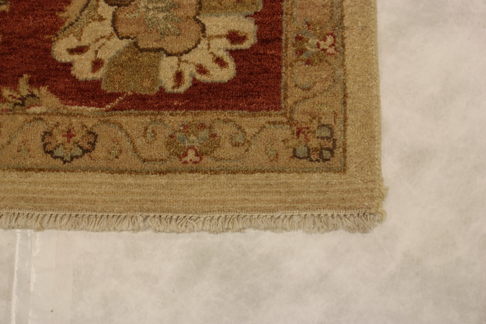 8’11” x 12’2″ ft. Oushak Puja Vegetable Dye Hand Knotted Traditional Area Rug