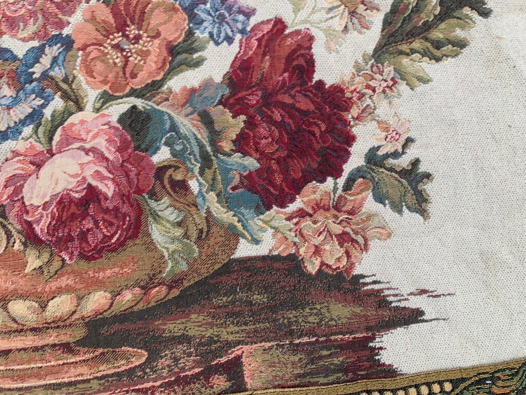 Vintage French Amazing Tapestry Flowers Tapestry Home Decor Tapestry 2×4 ft