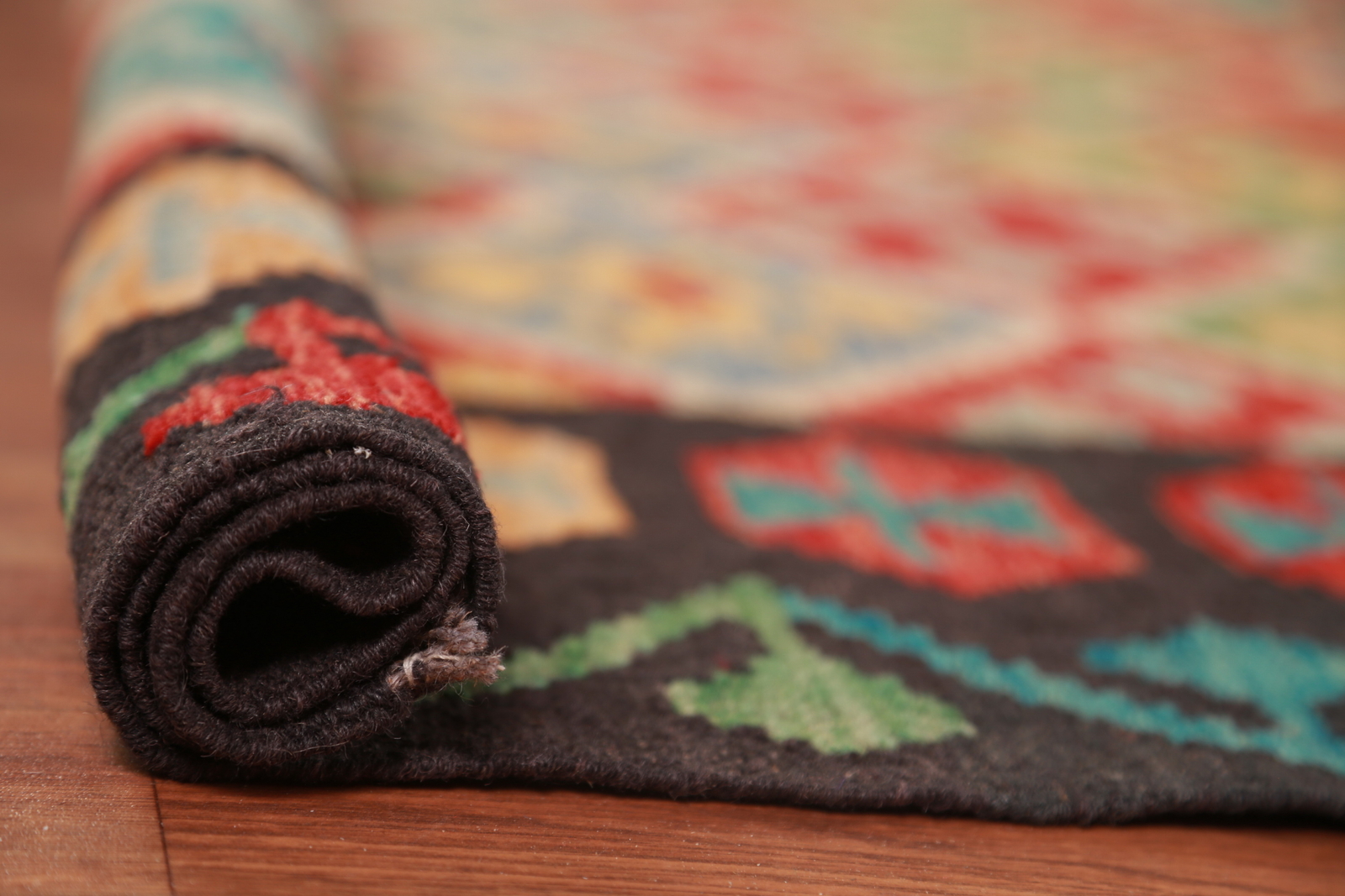 Dual-Sided Kilim Kelim Rugs Flatweave Wool Carpet 9×11 ft
