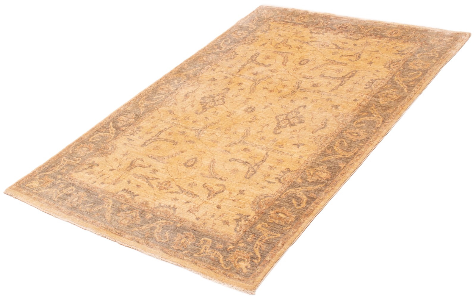 Hand Knotted Area Rug 5’3″ x 8’2″ Traditional Oriental Wool Carpet