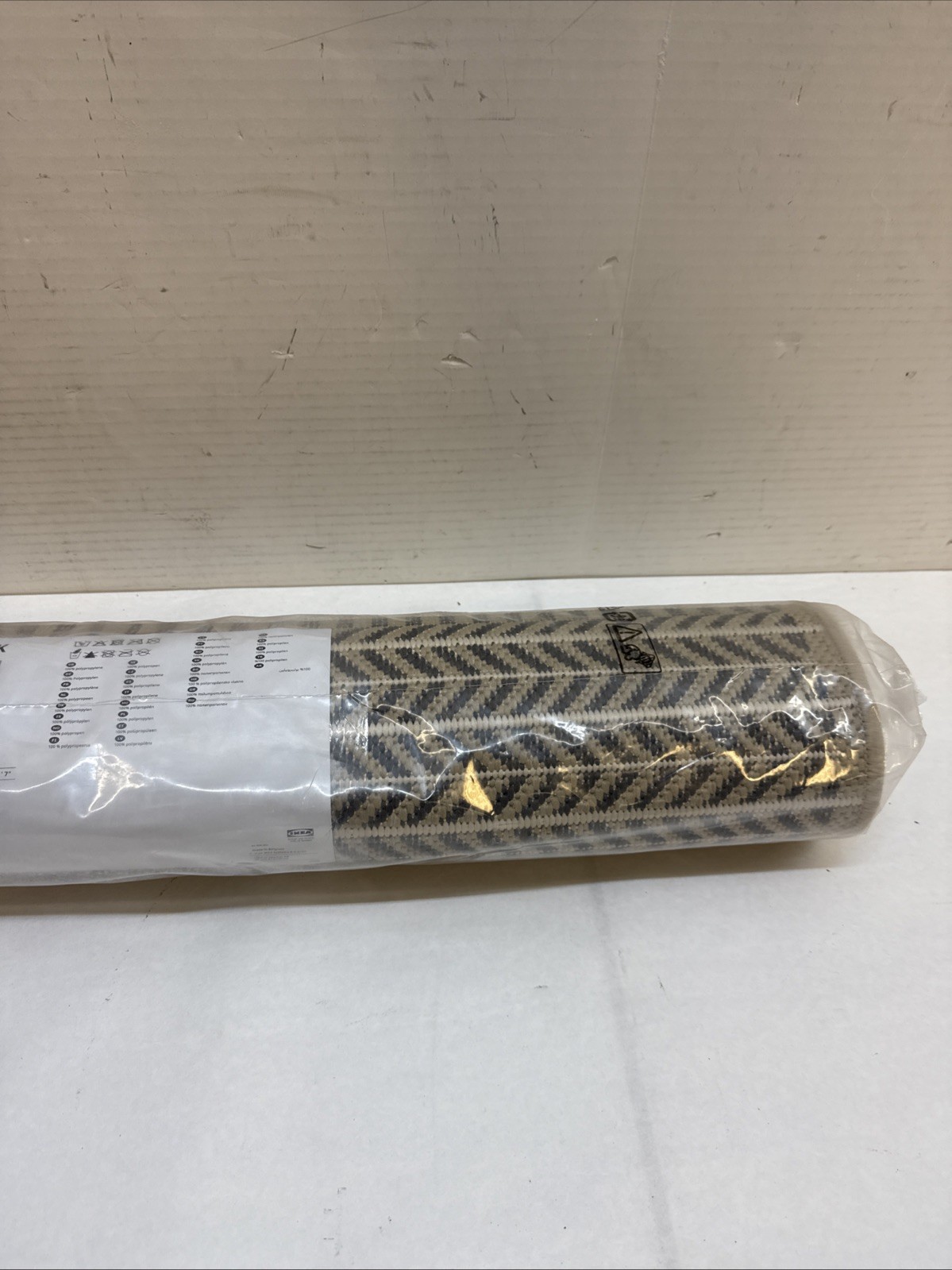 IKEA LOBBÄK Rug Flatwoven In/outdoor Beige 2 ‘ 7″x6 ‘ 7 ” 704.236.85