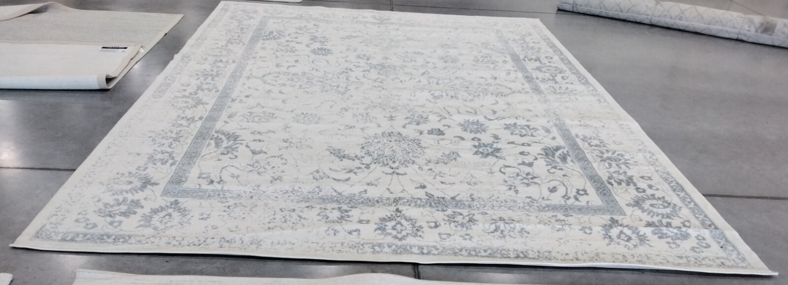 IVORY / SLATE 10′ X 14′ Cut on Rug, Reduced Price 1172747991 ADR109S-10