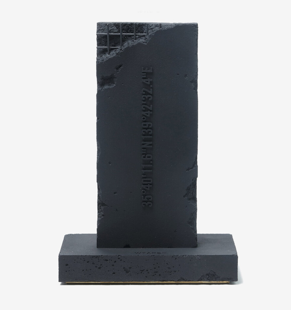 * WTAPS MONOLITH INSENSE CHAMBER RESIN Black New