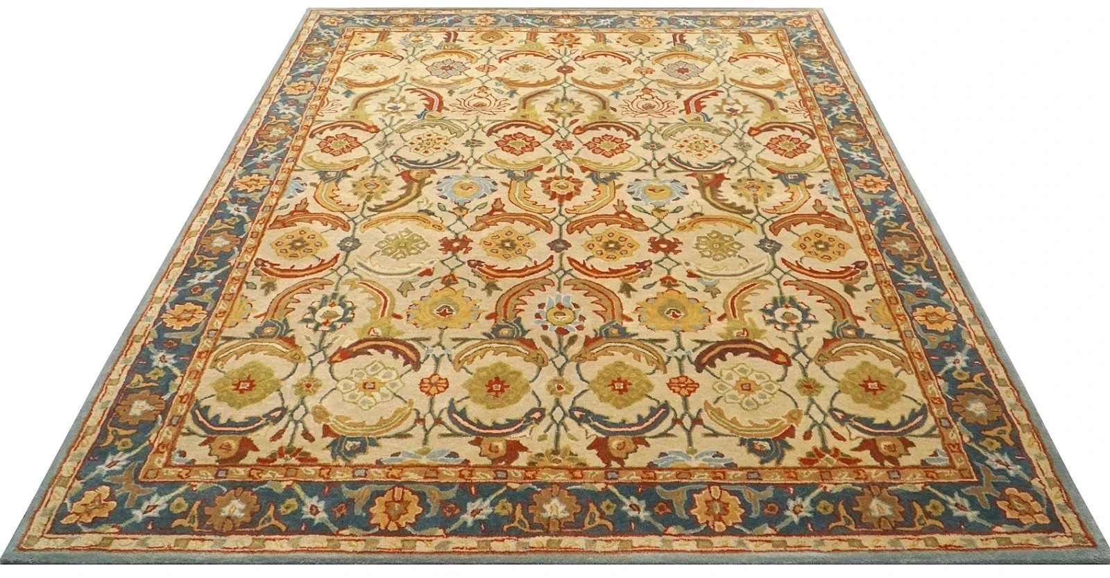 Hand Tufted 100% Wool Rug | Pottery Barn Eva Living Room Home Decor Area Rug