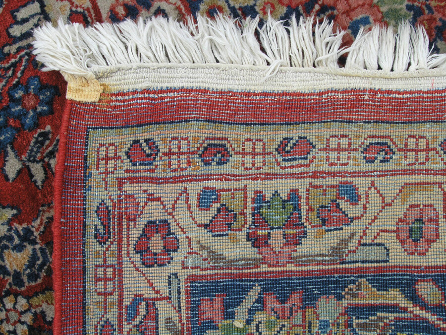 Antique Room Size Sarouk Oriental Rug Carpet 8’8″ x 11’10 Perfect