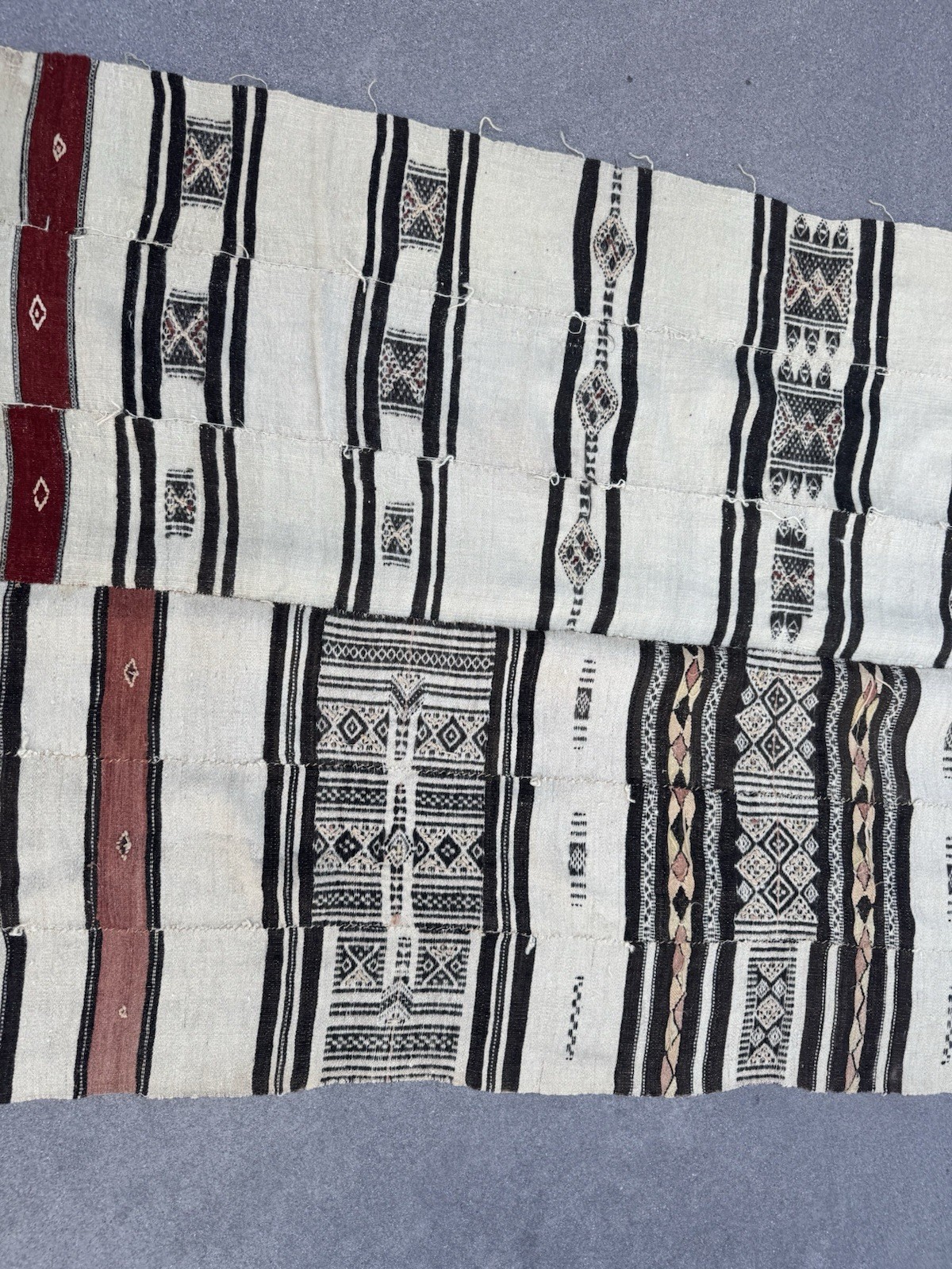 Fulani Blanket,African Blanket,Antique Hand Made Fulani,Wedding Blanket 49”x100”
