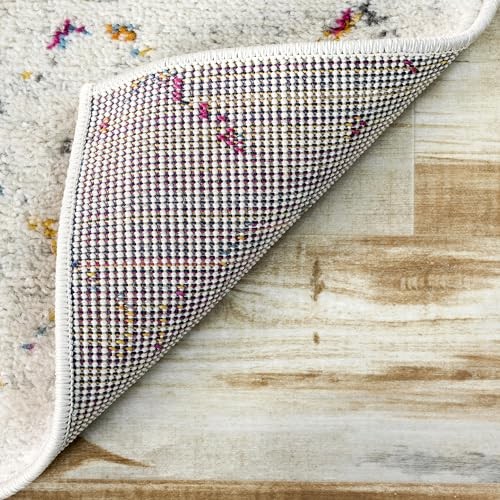nuLOOM Moroccan Blythe Runner Rug, 2′ 6″ x 6′, Light Multi
