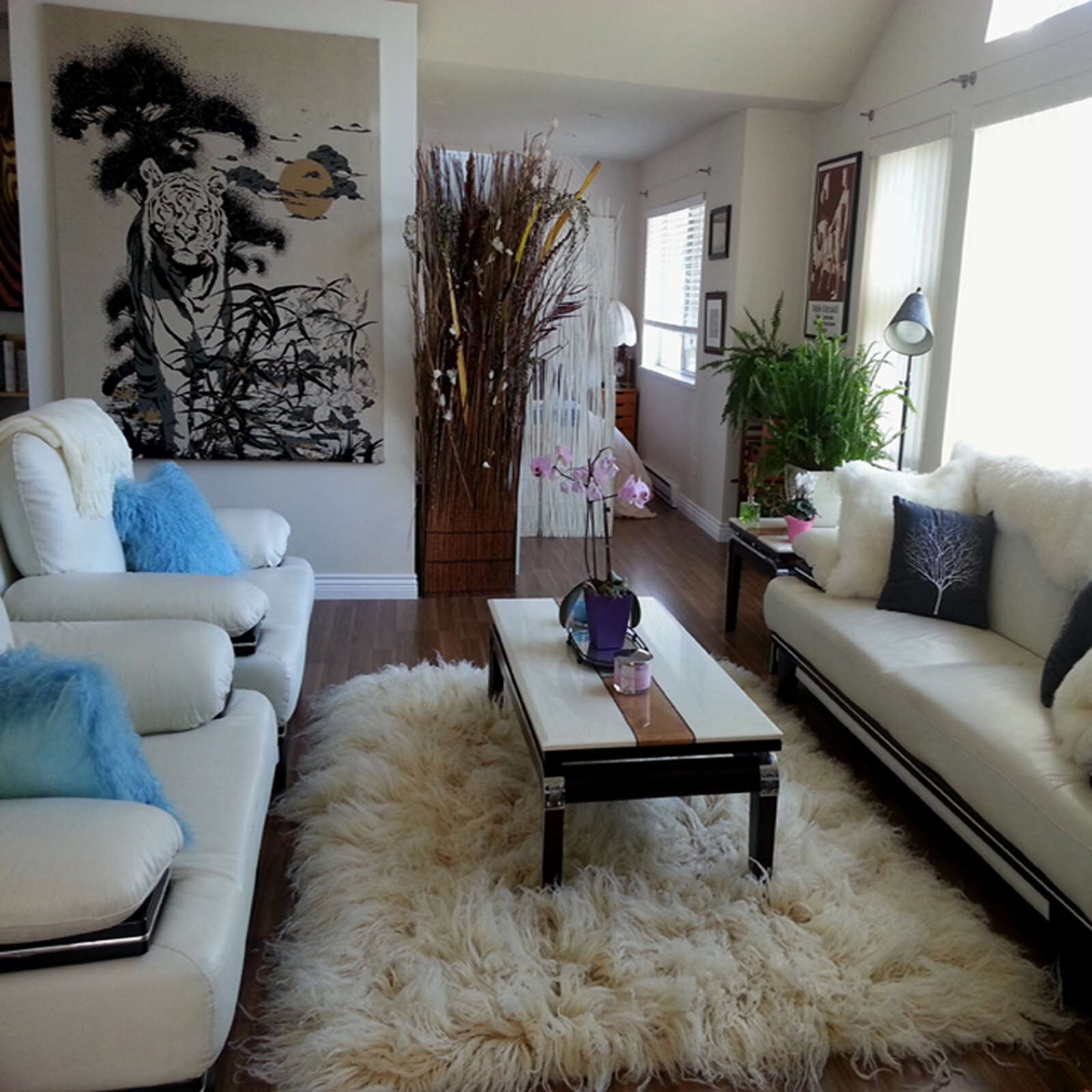 UNRULY AND GEORGEOUS LONG PILE FLOKATI RUG | SPECTACULAR 6” PILE | WOOL AREA RUG