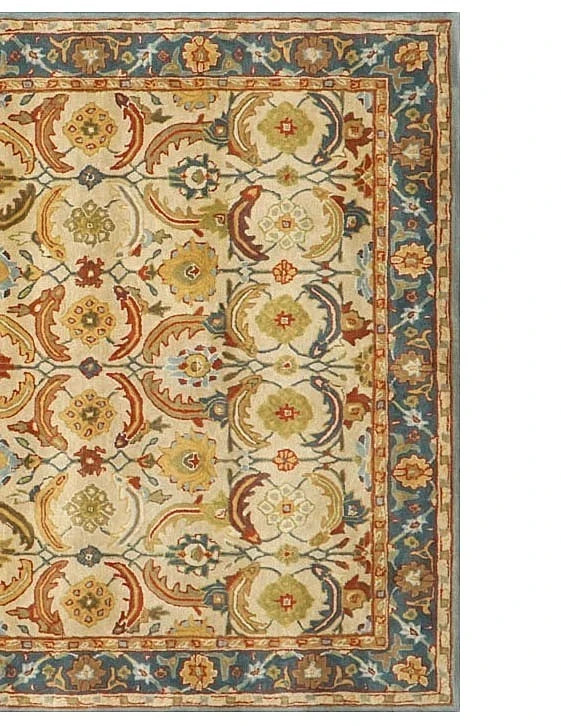 100% Wool Rug | Hand Tufted Pottery Barn Eva Living Room Home Decor Area Rug