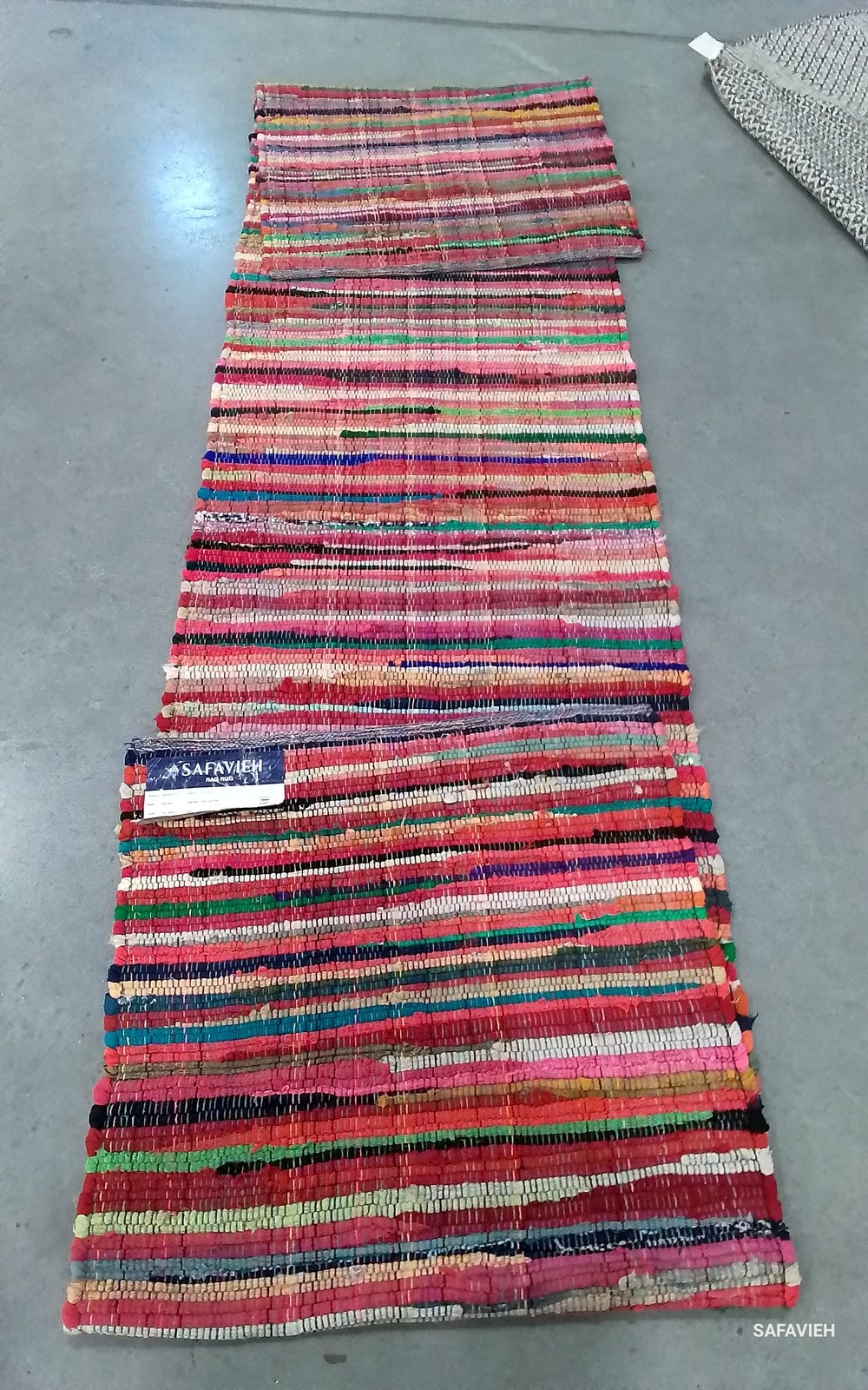 RED / MULTI 2′-3″ x 12′-0″ Flaw in Rug, Reduced Price 1172803139 RAR240D-212