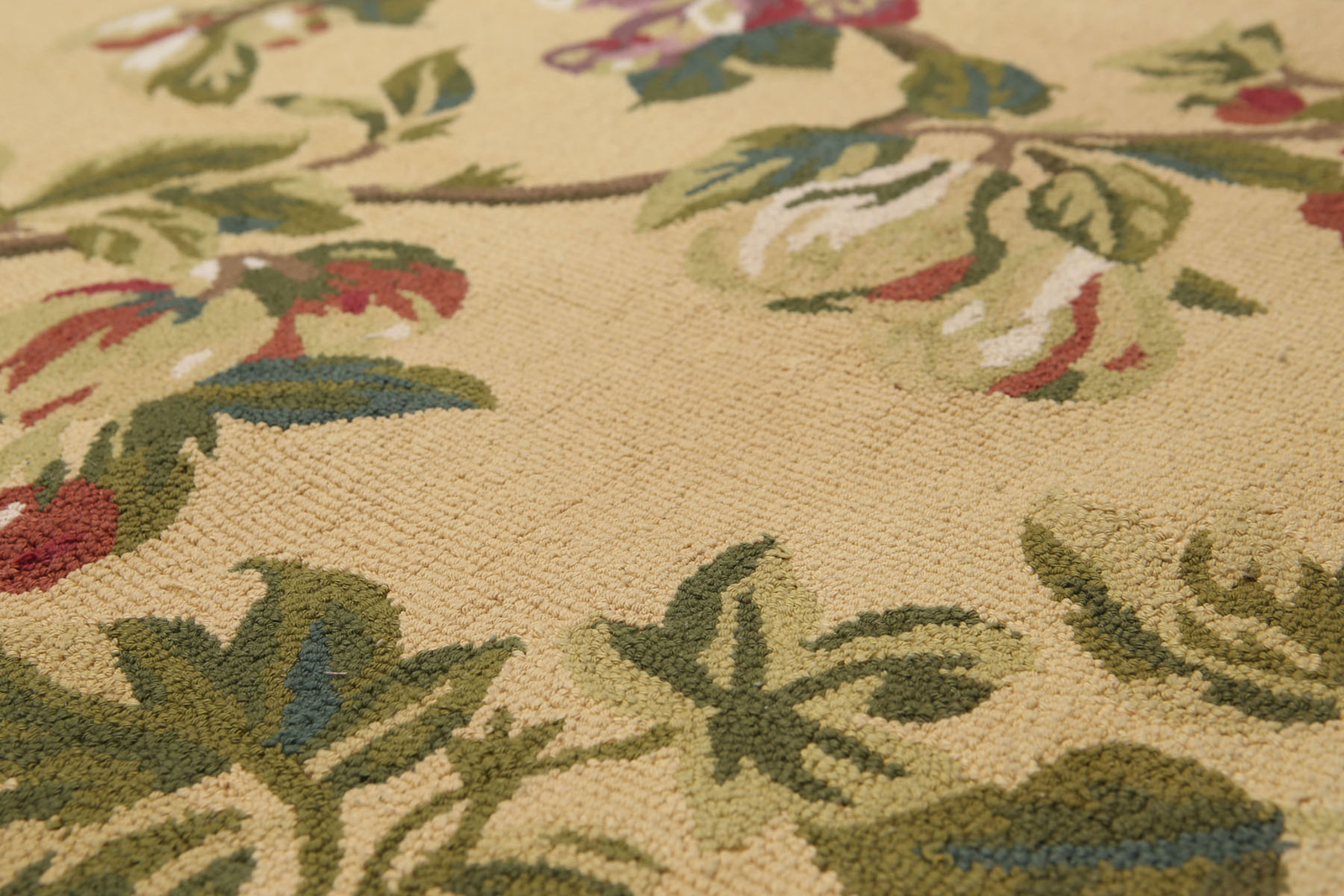 5’5”x8’4″ Gold Rust Hand Knotted Traditional Wool Oriental Area Rug