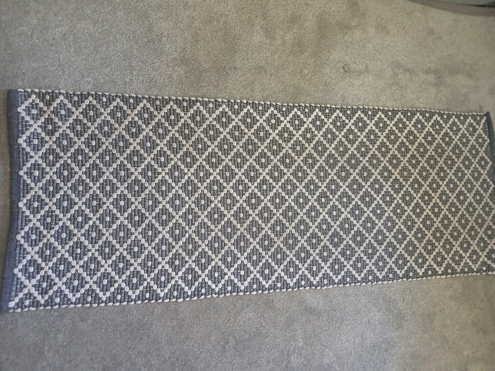 BLACK / white runner 22×60 area rugs 20×34-1/2
