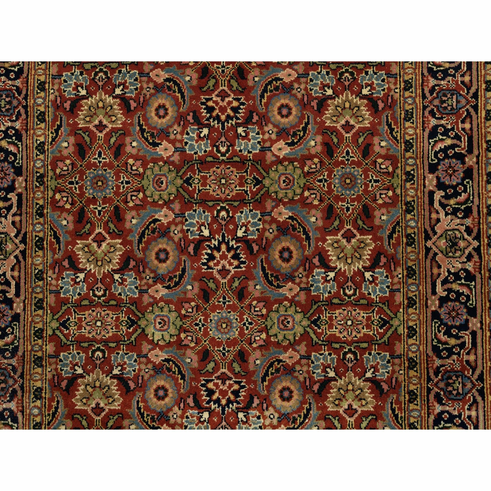 2’7″ x 4′ Hand Knotted Herati 250 KPSI Hand Spun New Zealand Wool Rug R63003