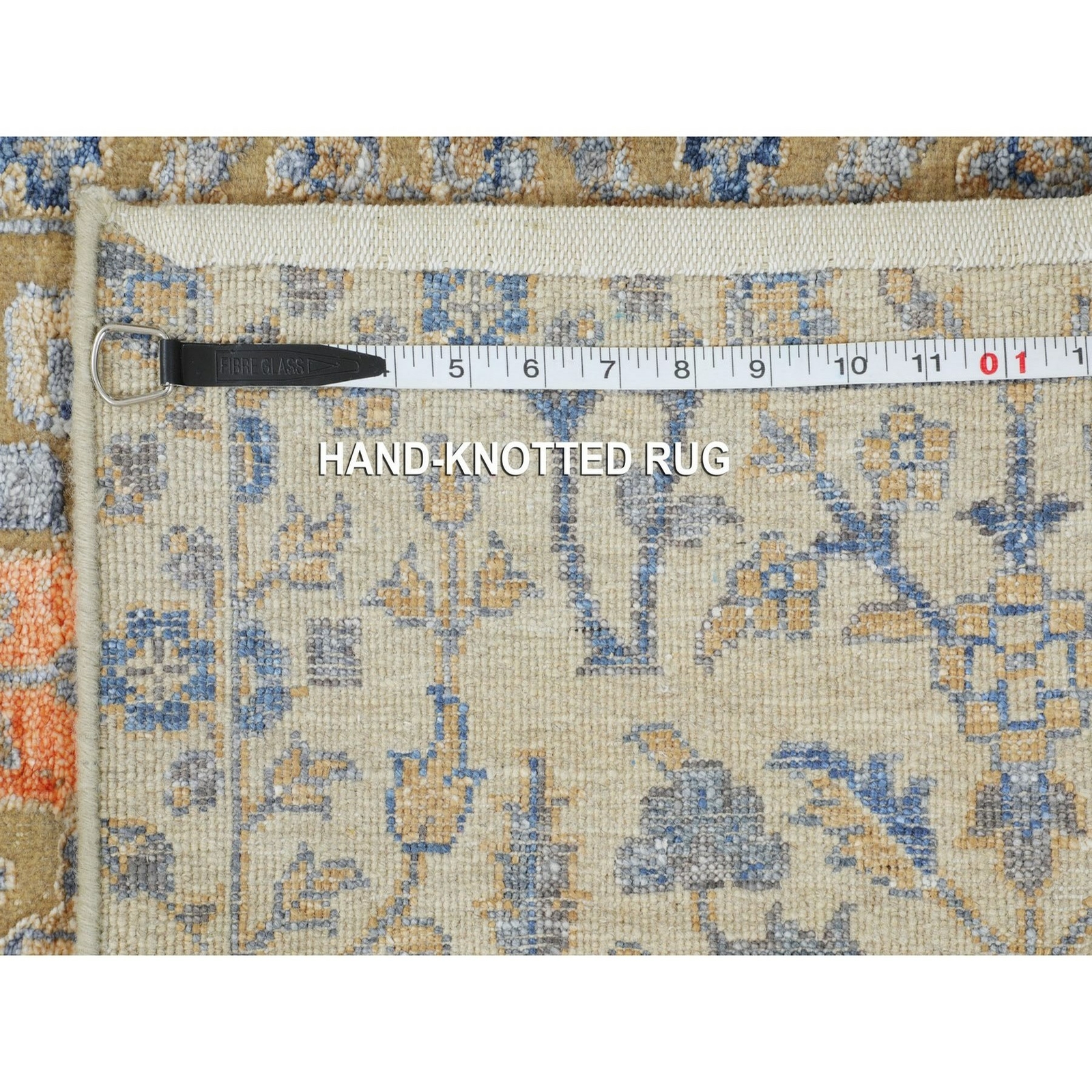 2’1″ x 3′ Cypress Tree Design Silk With Textured Wool Hand Knotted Rug R58177