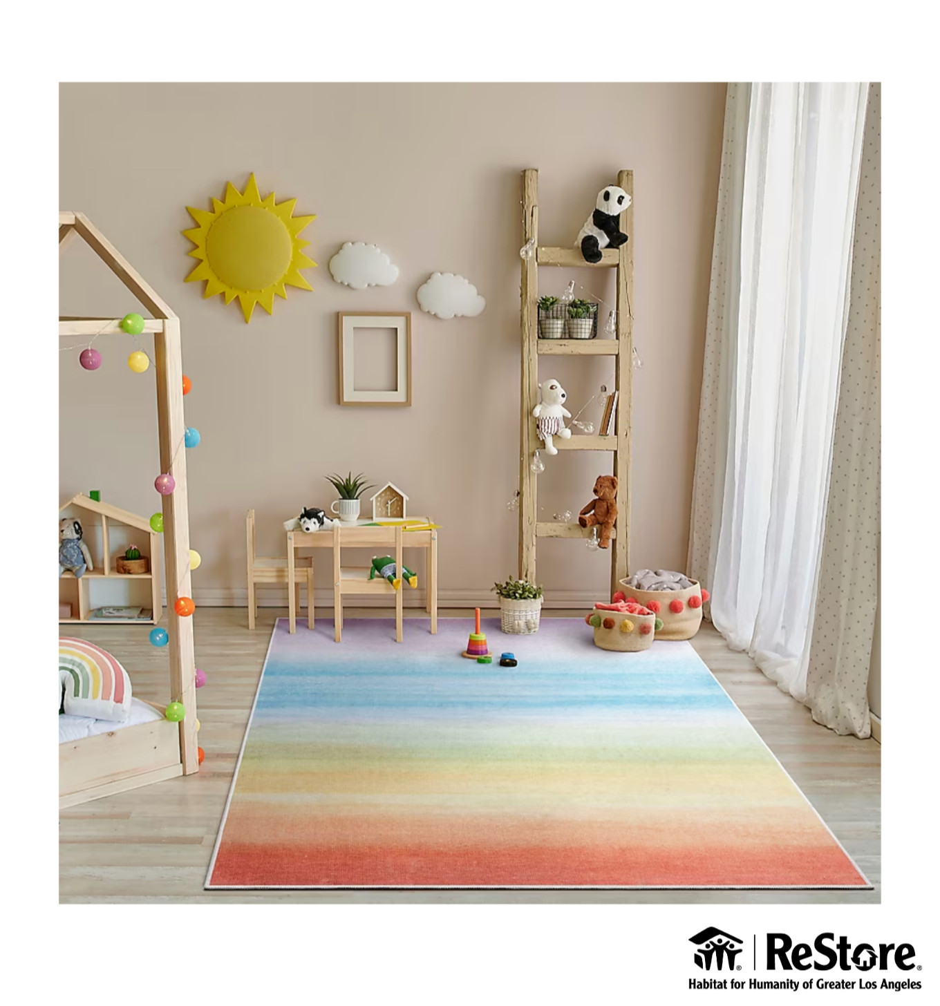 Well Woven 5′ x 7′ Multi Color Rectangular Indoor Area Rug #W-KD-17A-5