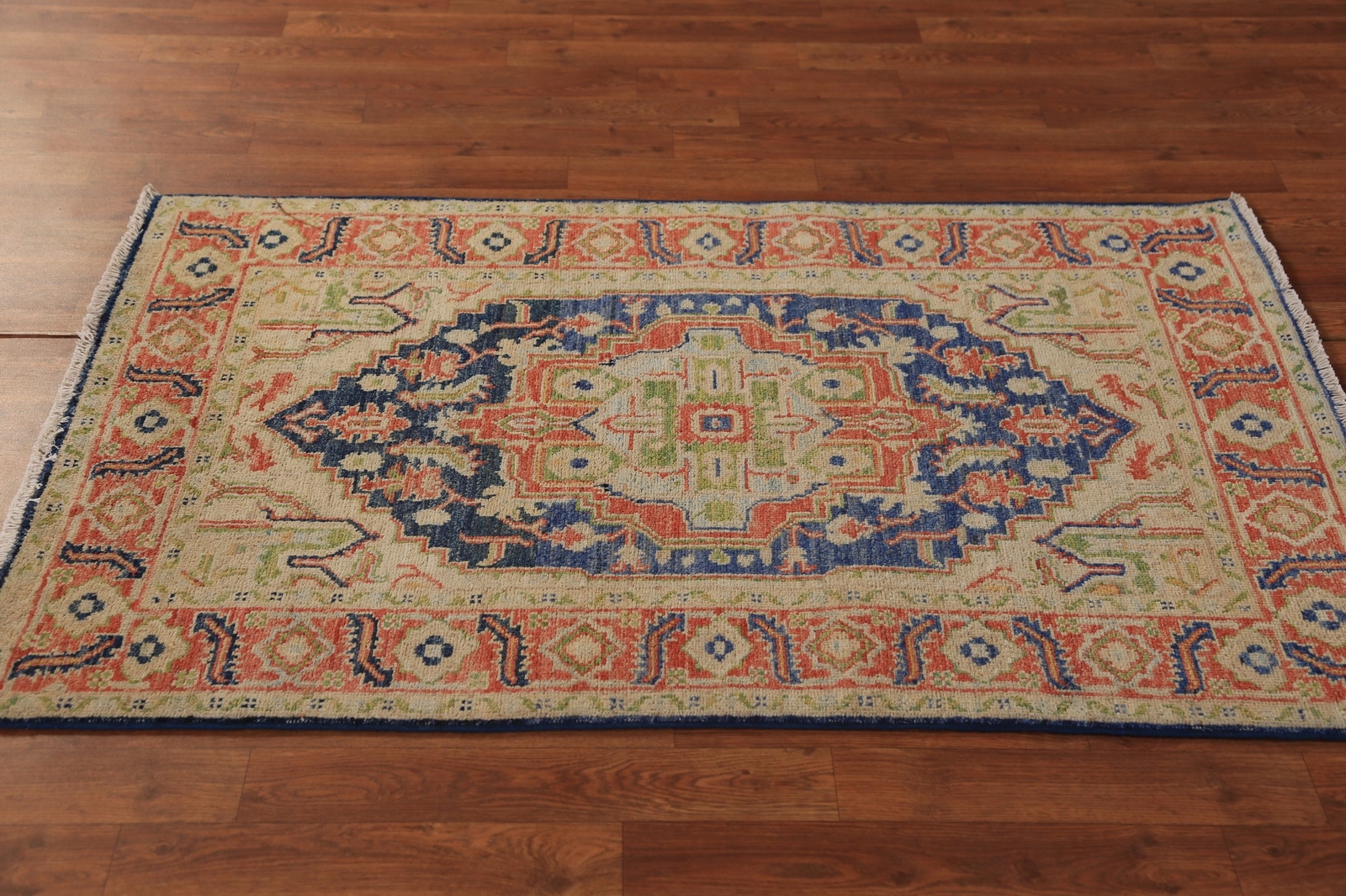 Classic Luxury Hand-Knotted Heriz Serapi Pakistani Rug 3×5 ft