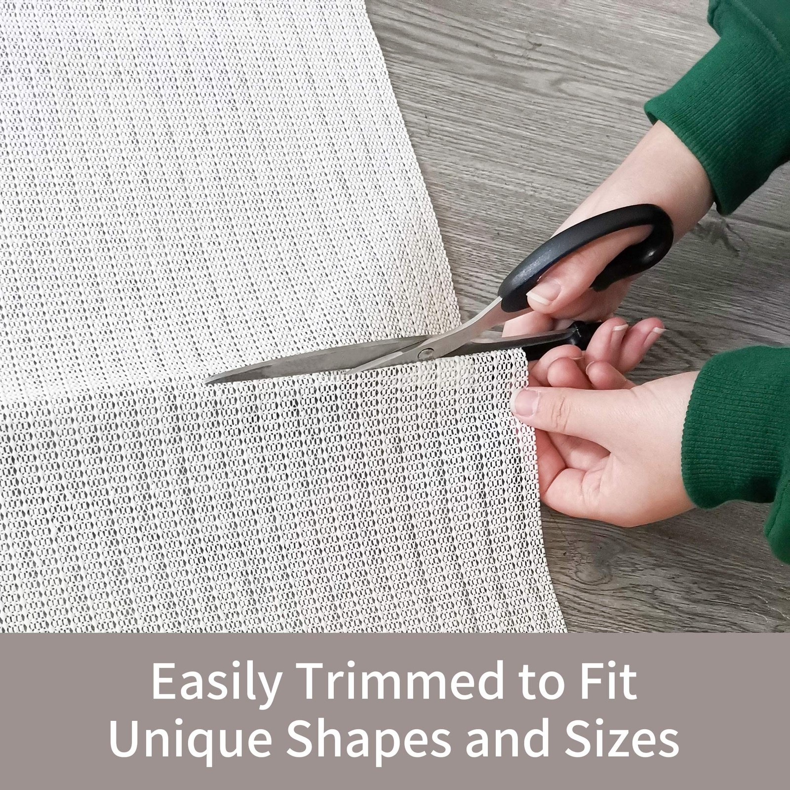 Non-Slip Rug Pad 5×8 Extra Strong Grip for Hard Surface Floors – Prevents Slips
