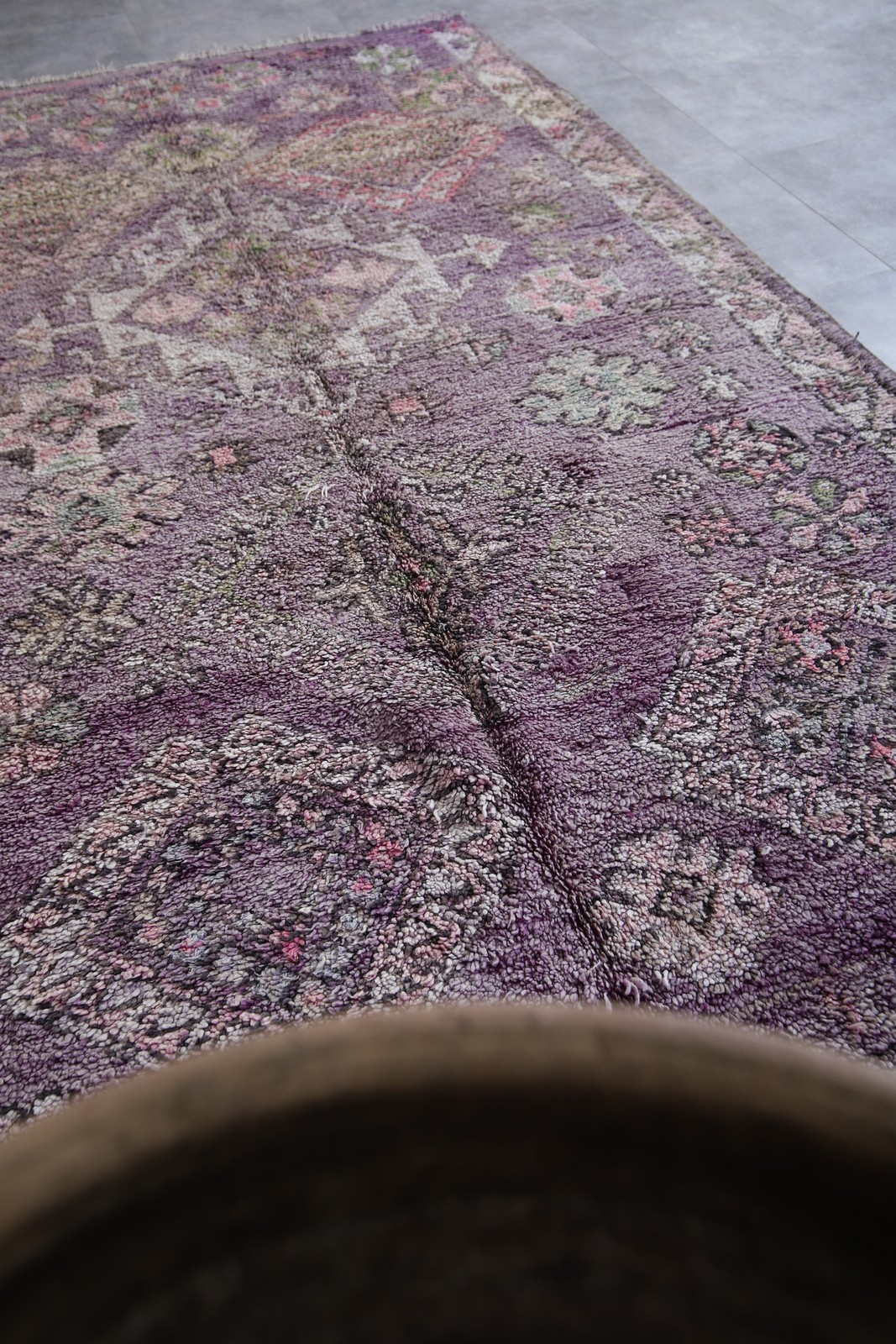 Boujaad Moroccan Rug – 6.5 x 11.2 ft | Soft Lavender Elegance