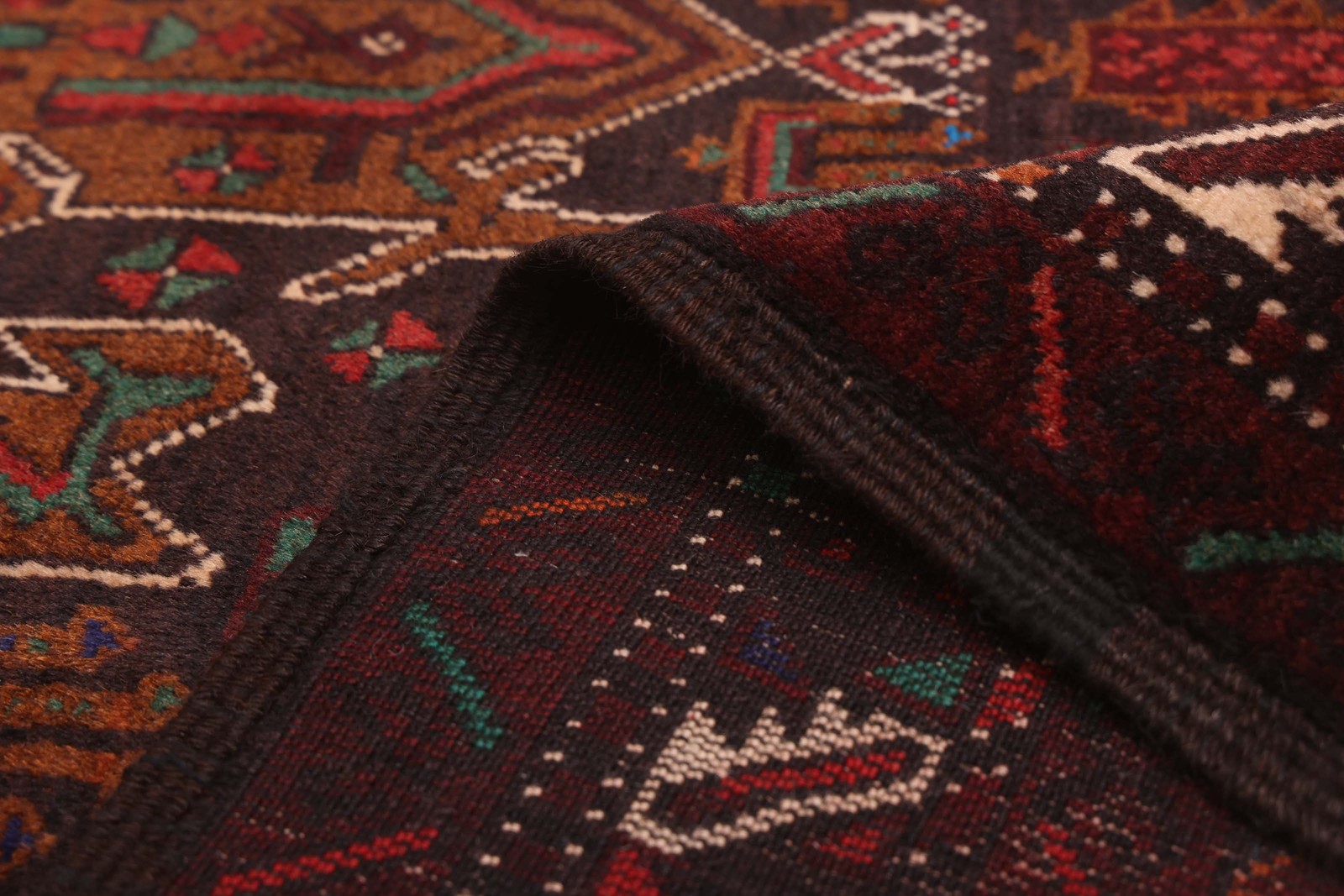 Vintage Traditional Hand-Knotted Area Rug 4’4″ x 6’3″ Oriental Wool Carpet