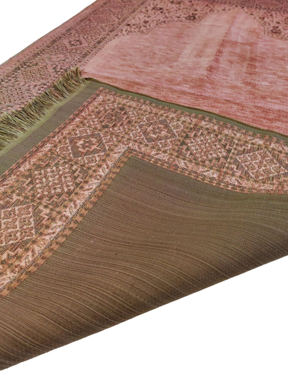 rolezyum | Ottoman Muslim Prayer Rug with Prayer Beads Janamaz Sajadah Islami…