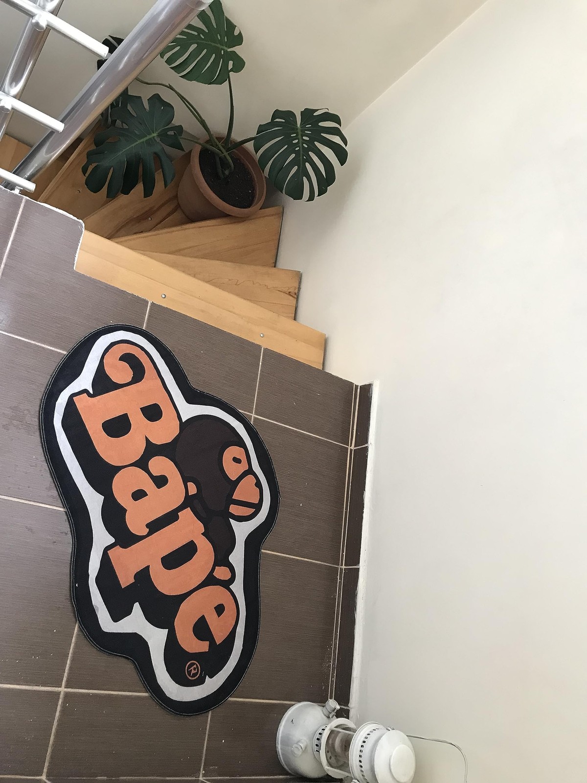 BAPE Rug, Writing BAPE, 35In W* 23In L (60 * 80Cm) 2X3Ft,Decor Modern Rug, Hypeb