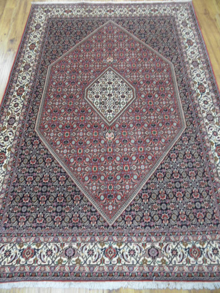 7′ x 10′ Red Traditional Bijaar Rug 364
