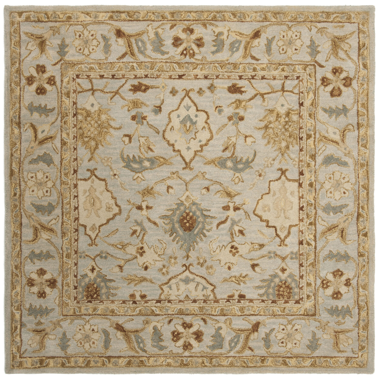 SAFAVIEH Antiquity AT60A Handmade Light Grey Rug