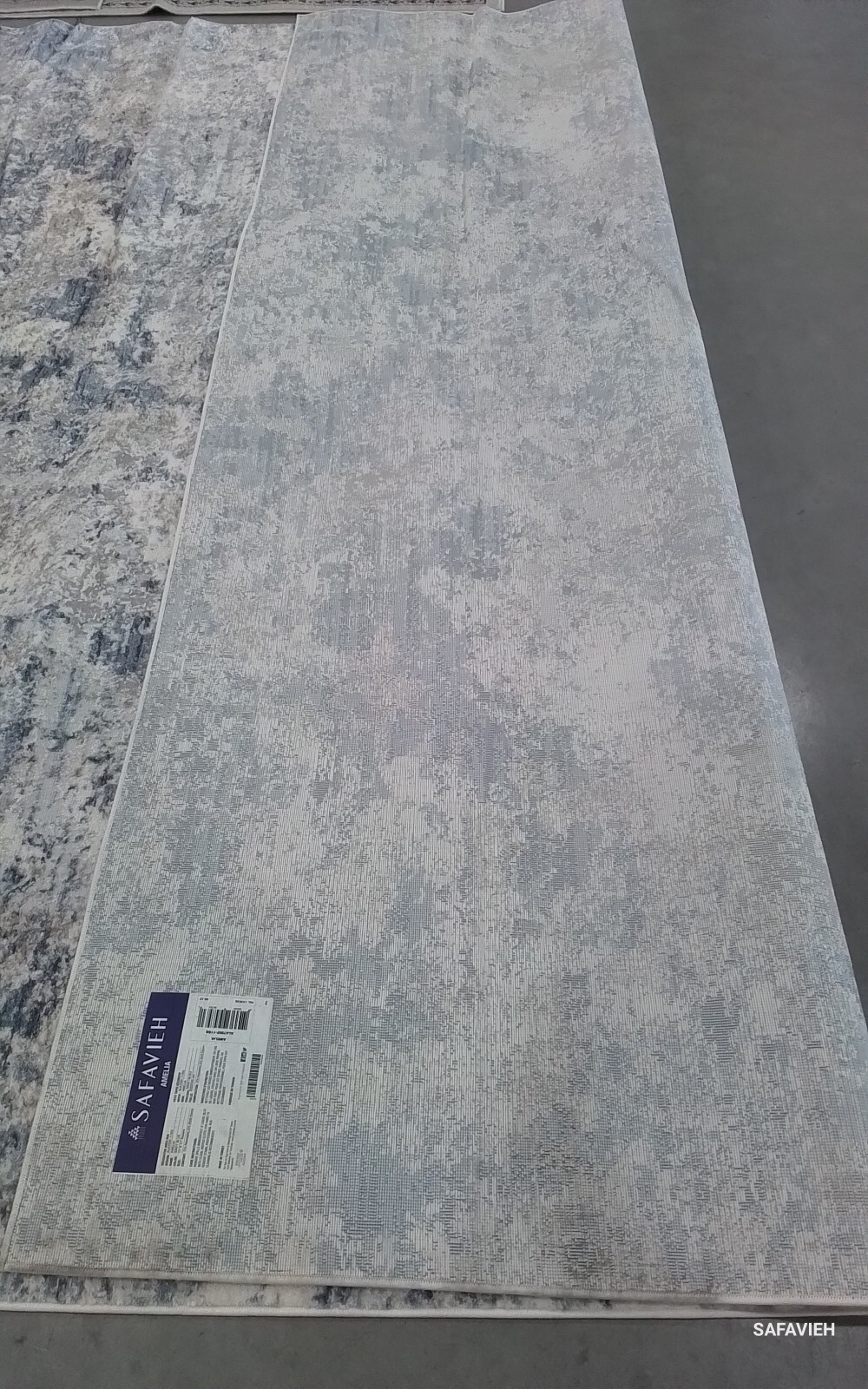 GREY / BLUE 11′-0″ x 11′-0″ Back Stain Rug Reduced Price 1172769962 ALA705F-11SQ