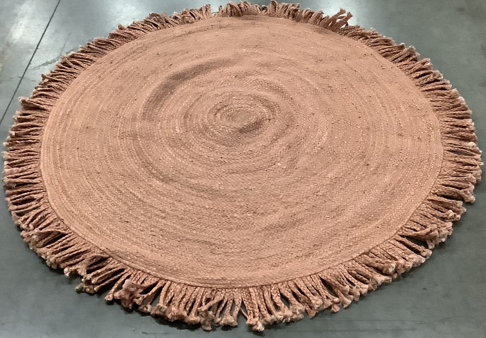 RUST 5′ X 5′ RD Flaw in Rug, Reduced Price 1172674168 BRD259P-5R