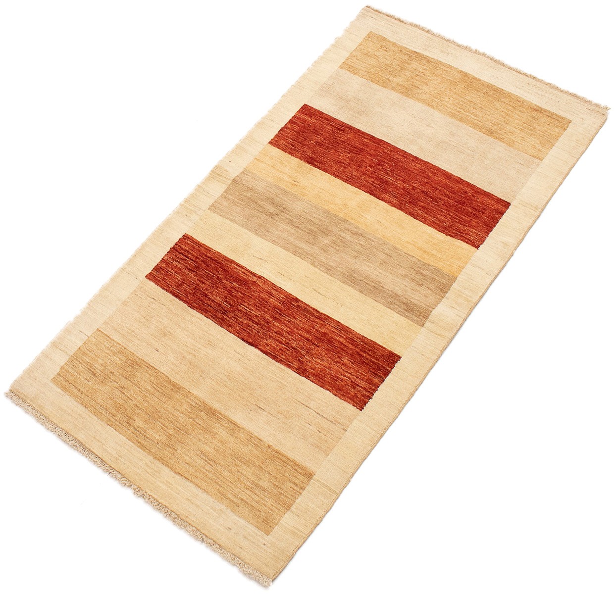 Traditional Hand-knotted Carpet 3’3″ x 6’6″ Wool Oriental Area Rug
