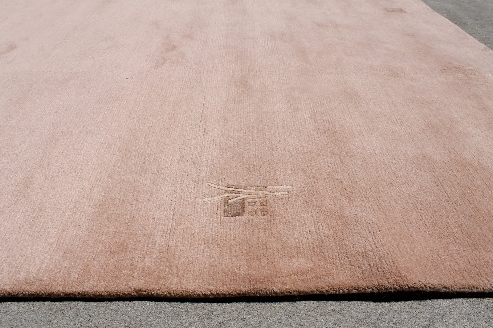 RSG61 Contemporary Handcrafted Tibetan Woolen Area Rug 6.7′ x 9.8′ Made in Nepal