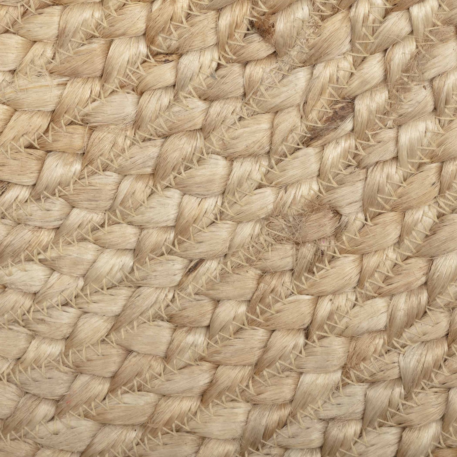 Area Rug Natural Jute Farmhouse 72×108 Oval Braided No Slip Floor Mat VHC Brands