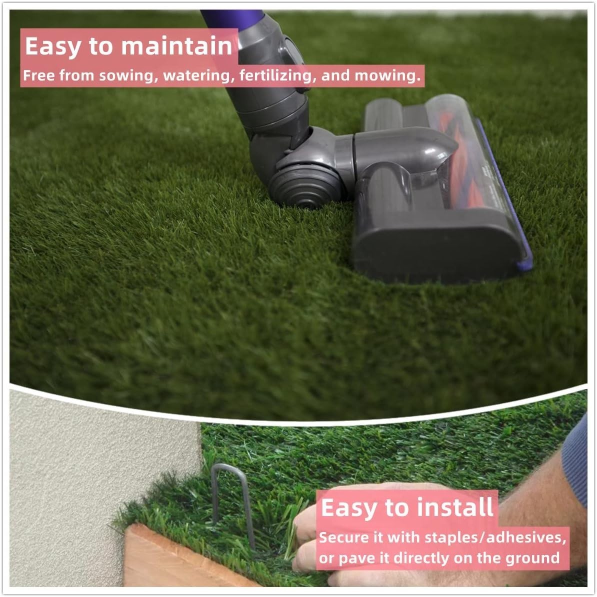 Elegant Artificial Grass Rug 1 ft x 3 ft – Eco-Friendly Synthetic Turf Decor