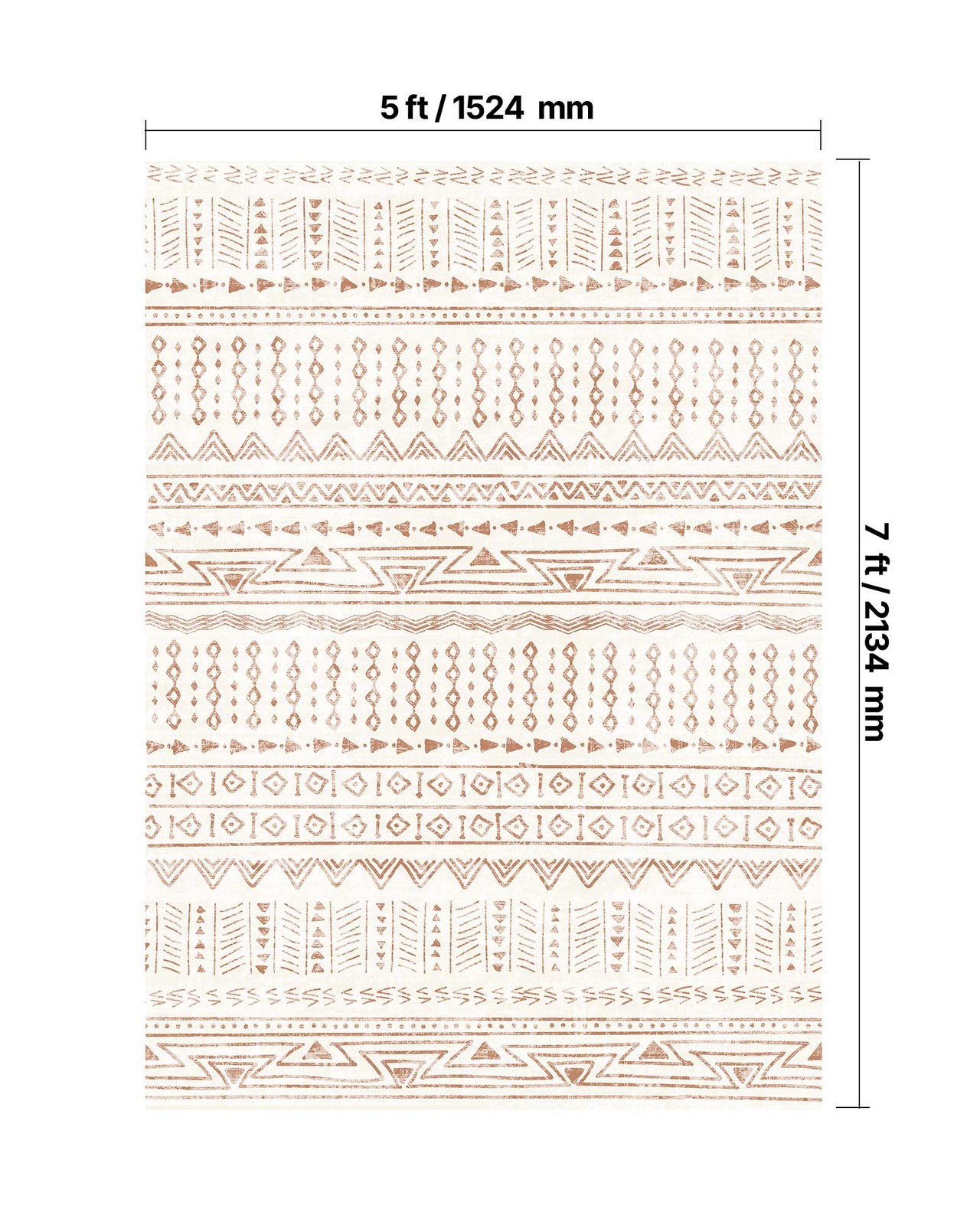 VEVOR Large Area Rug 5×7 ft Anti-Skid and Tear-Resistant Floor Mat Modern Beige